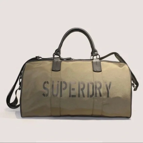 Military badged weekender bag - Picture 2 of 13